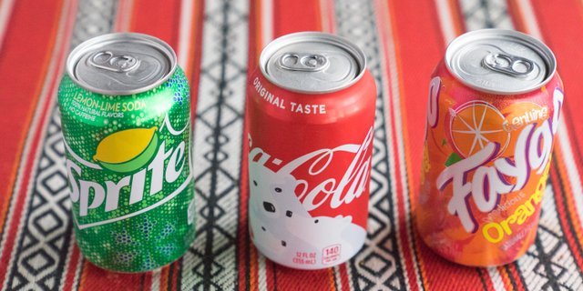 Assorted Individual Sodas