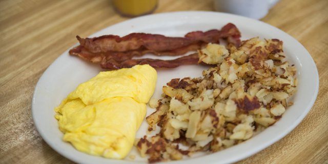Scrambled Eggs Breakfast