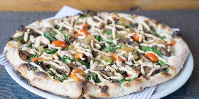 Vegan Chipotle Veggie Pizza