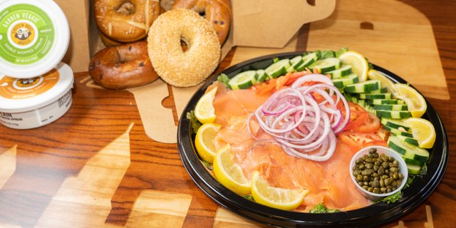 Traditional Nova Lox Salmon Platter