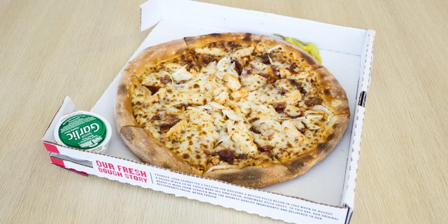 BBQ Chicken Bacon Pizza