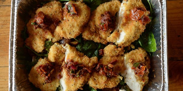 Asiago Crusted Chicken