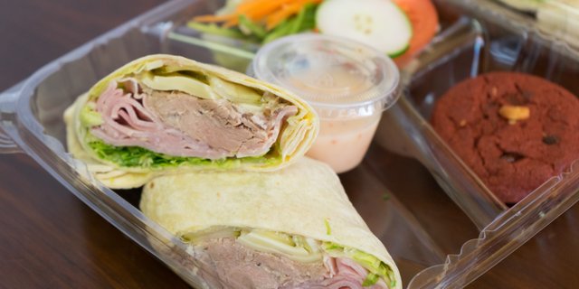 Menu #2 Sandwich Platter w/ Side