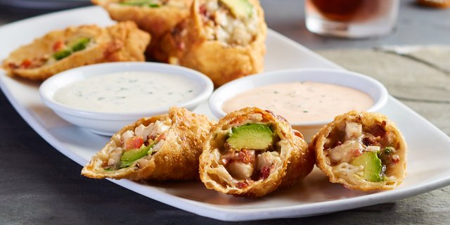 Avocado Club Egg Rolls