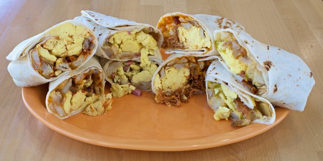 Dozen Breakfast Burritos