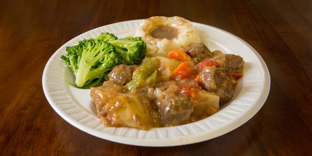 Meat & 2 Vegetables