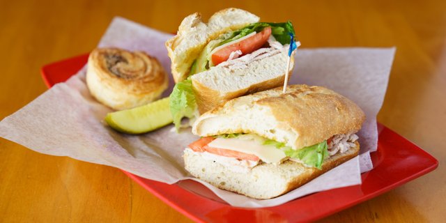 Turkey Swiss Sandwich