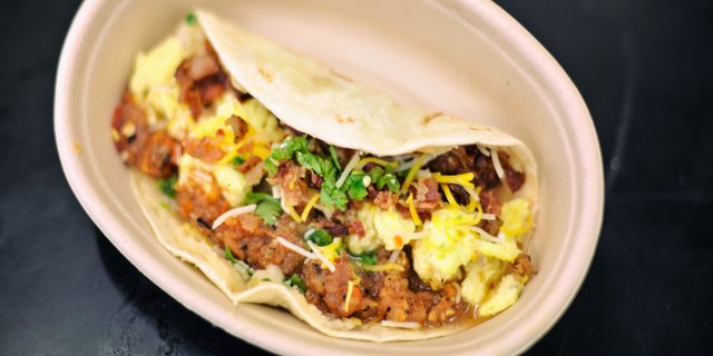 The Heights Breakfast Taco