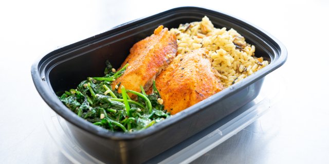 Blackened Salmon Plate