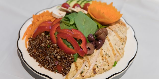 Balsamic Truffle Grilled Chicken Salad