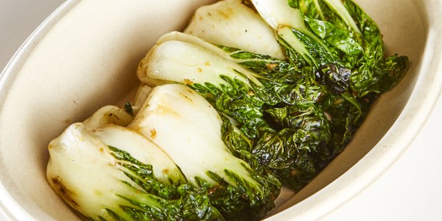 Ginger-Garlic Baby Bok Choy