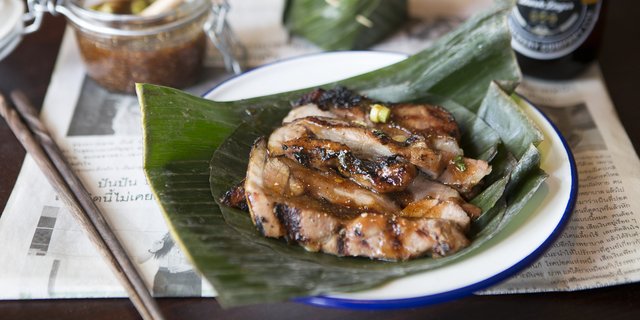 Grilled Pork Shoulder