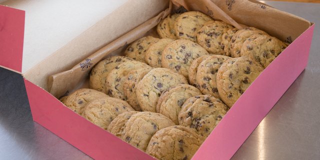 Box of Texas-Sized Cookies