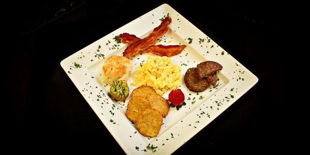 Scrambled Eggs Breakfast