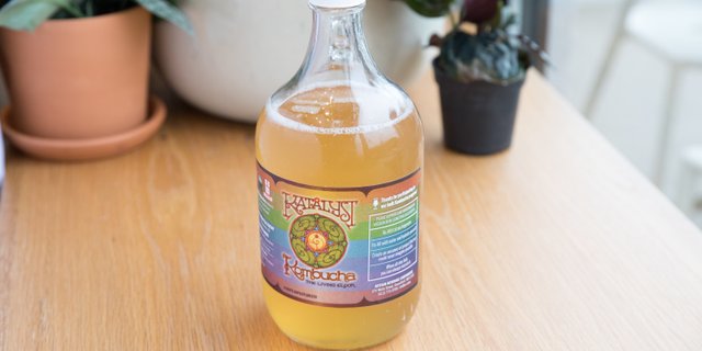Growler of Kombucha