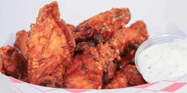 Small Box Hot Wings