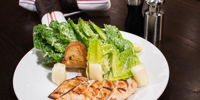 Grilled Chicken Caesar Salad