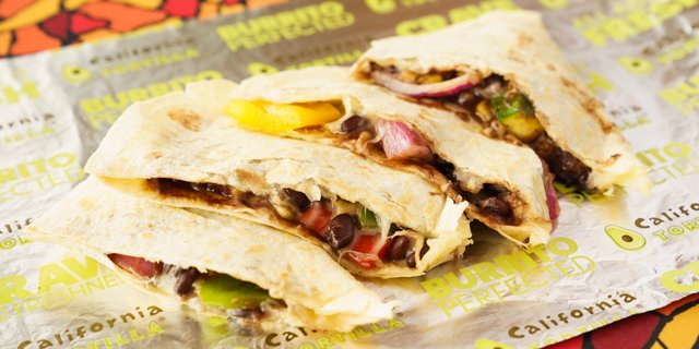 Veggie & Beans Quesadilla
