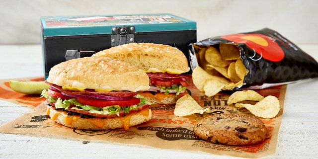 Oven-Baked Sandwich Lunch Box
