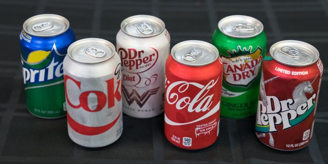 Assorted Individual Sodas