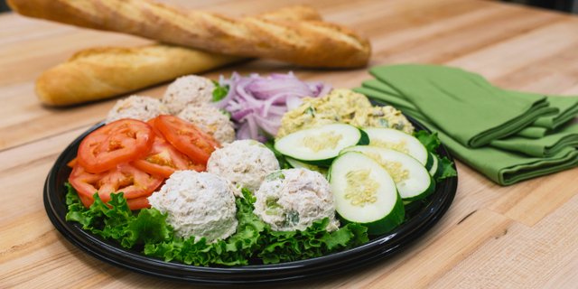 Scooped Salad Trio