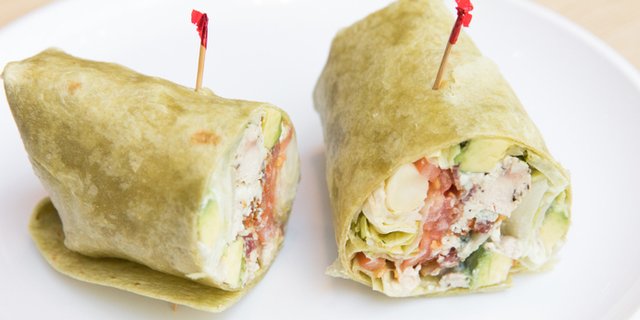 Grilled Chicken Cobb Wrap