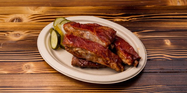 Applewood-Smoked Pork Ribs