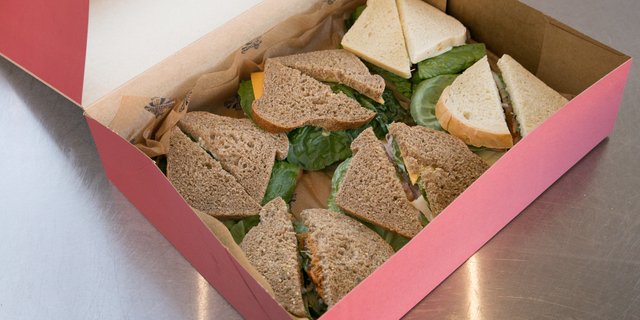 Lunch Sandwich Sampler Box