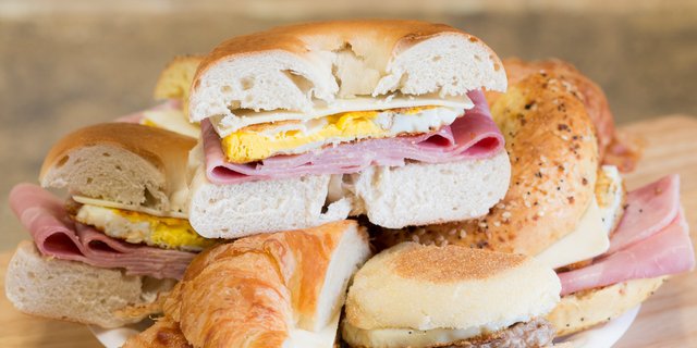 Breakfast Sandwich Tray