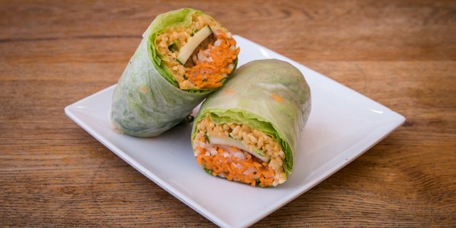 Grilled Tofu Wrap