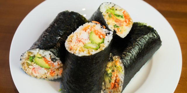 Boxed Sushirrito Lunch