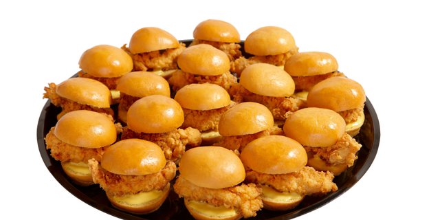 Calabash Chicken Sliders Tray