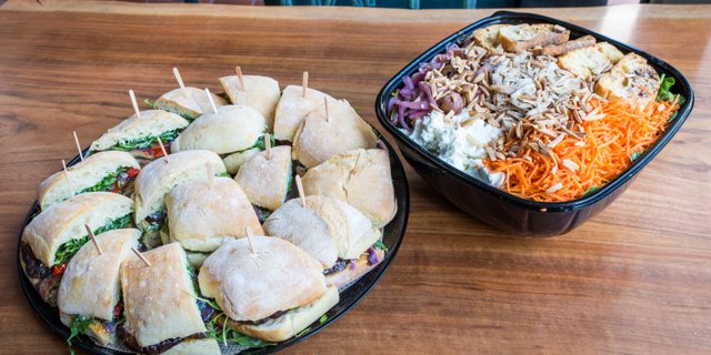 Small Sandwich & Salad Package