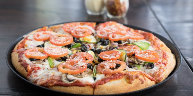 The Vegetarian Pizza