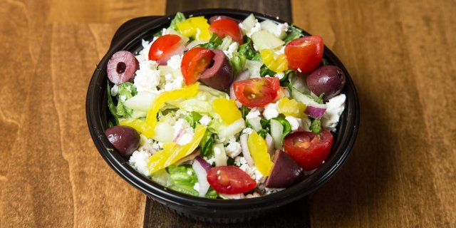 Hide & Go Greek Salad