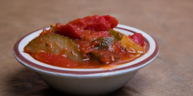 Zucchini & Tomatoes