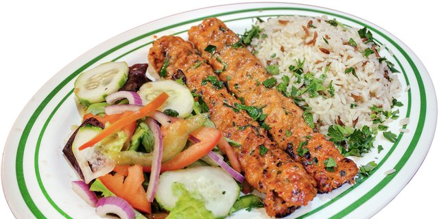 Chicken Adana Kebab