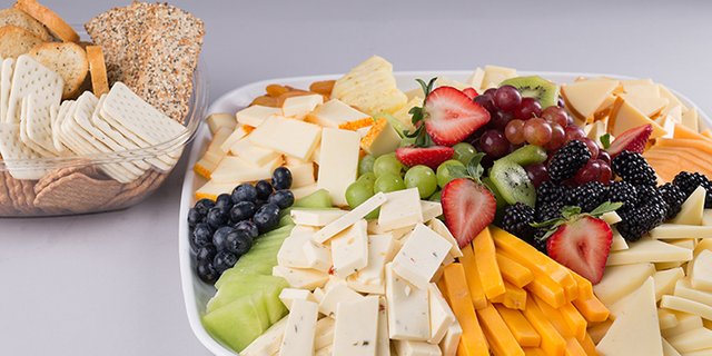 Traditional Cheese & Fruit Platter