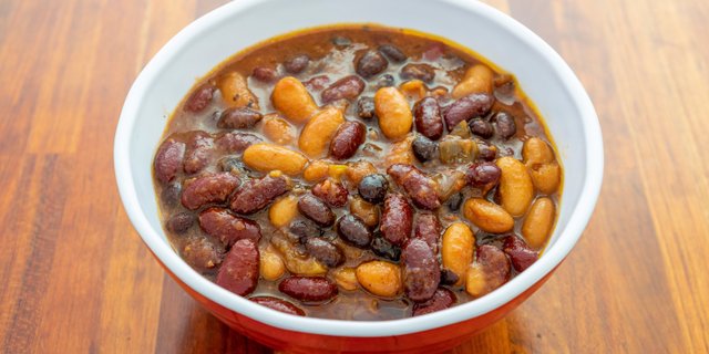 Smoked Tri-Color Baked Beans