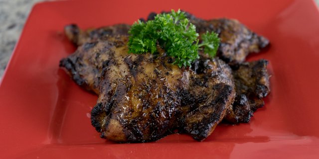 Boneless Jerk Chicken Thighs
