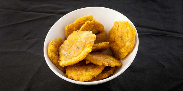 Fried Green Plantains