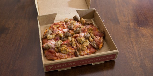 Gluten-Free Serious Meat Pizza