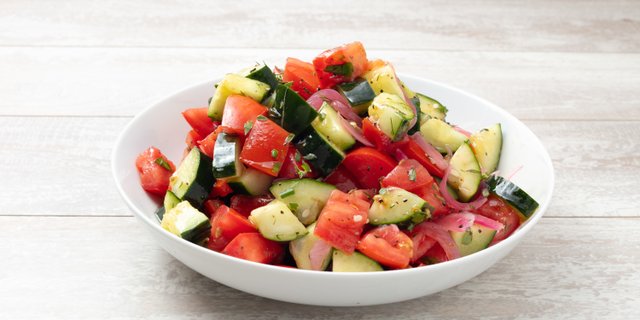 Cucumber-Tomato Salad
