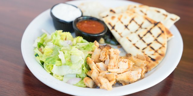Chicken Gyro Sandwich Bar