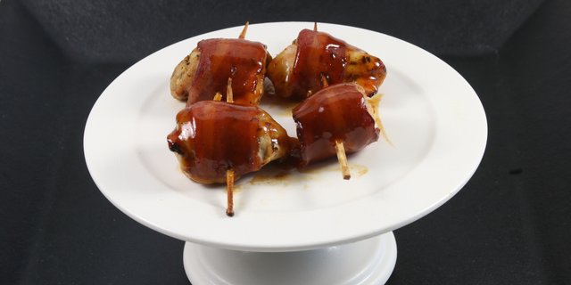 Bacon-Wrapped Chicken & Shrimp