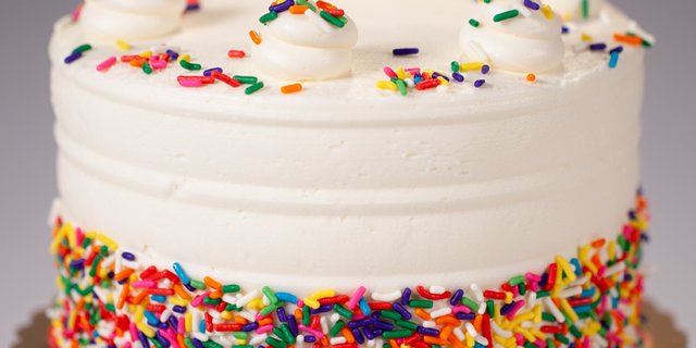 Vanilla Confetti Cake