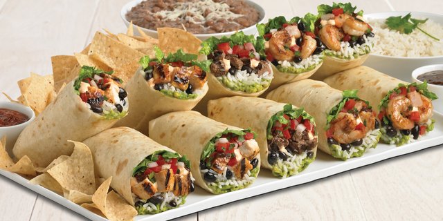 Small Burrito Platter