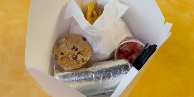 Burrito Box Lunch