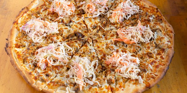 BBQ Pulled Pork Pizza