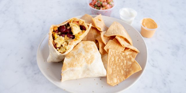 Vegan East Village Burrito